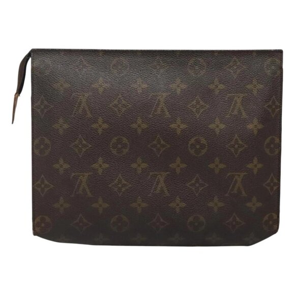 LOUIS VUITTON Monogram Poche Toilette 26 Pouch M47542 LV Auth EC116 - Picture 4 of 15